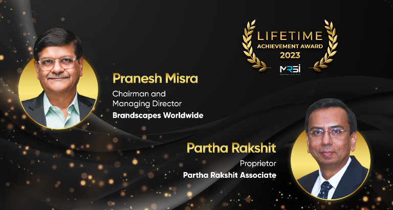 MRSI’s Honours Partha Rakshit and Pranesh Mishra with Lifetime Achievement at Golden Key Awards 2023