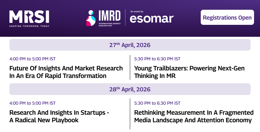 Register for the International Market Research Day 2026- Meet the Speakers
